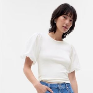 Gap Modern Puff Sleeve Shirt